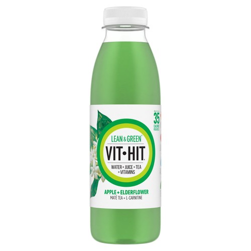 VITHIT Apple & Elderflower Vitamin Drink 500ml (Pack of 2)