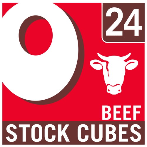 Oxo 24 Beef Stock Cubes 142g (Pack of 2)