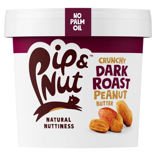 Pip & Nut Dark Roast Ultimate Peanut Butter 1kg (Pack of 2)