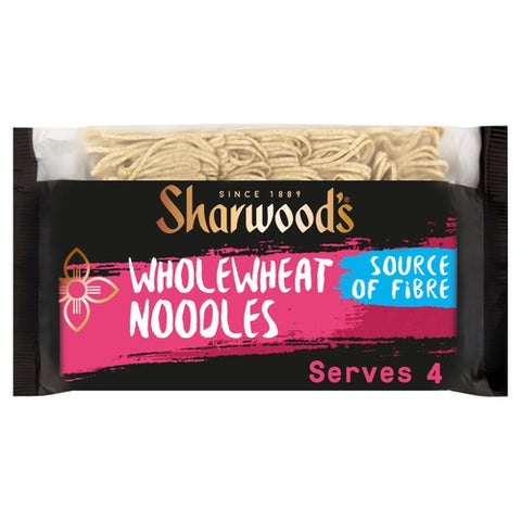 Sharwoods Wholewheat Noodles 250g (Pack of 3)