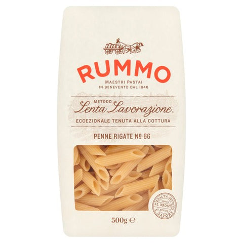 Rummo Penne Rigate Pasta No. 66 500g (Pack of 3)