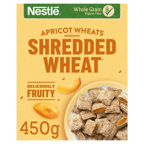 Shredded Wheat Bitesize Apricot Wheats Cereal 450g (Pack of 3)