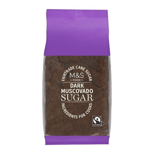 M&S Fairtrade Dark Muscovado Sugar 500g (Pack of 2)