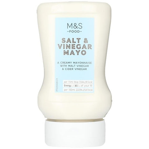 M&S Salt & Vinegar Mayonnaise 280ml (Pack of 2)
