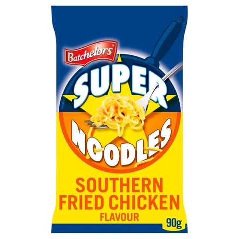 Batchelors Super Noodles Southern Fried Chicken Flavour 90g (Pack 3)