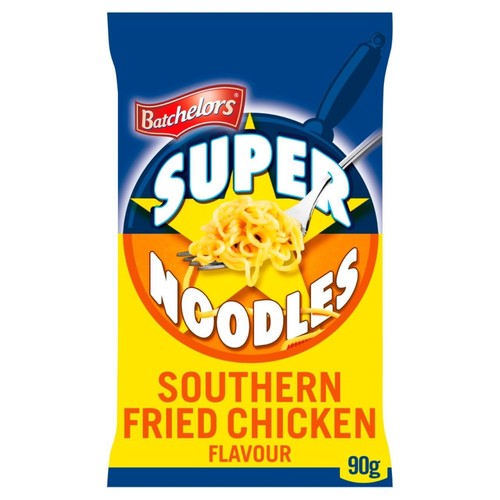 Batchelors Super Noodles Southern Fried Chicken Flavour 90g (Pack 3)