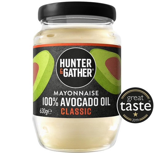 Hunter & Gather Avocado Oil Mayonnaise Classic Large 630g (Pack of 2)