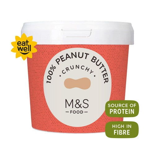 M&S Peanut Butter Family Pack 1kg (Pack of 2)