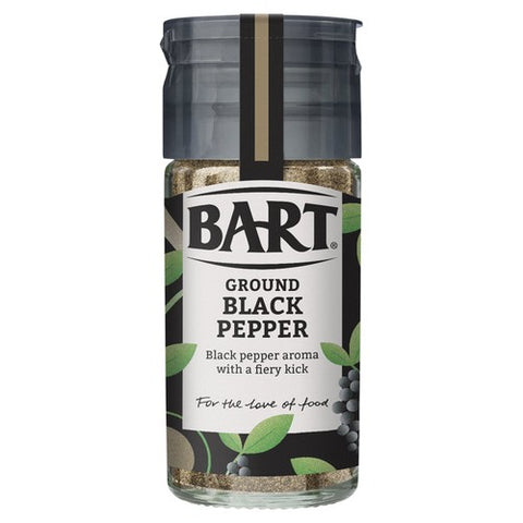 Bart Black Pepper Ground 48g (Pack of 2)