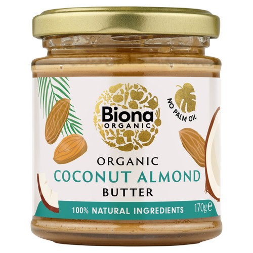 Biona Organic Coconut Almond Butter 170g (Pack of 2)