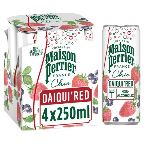 Maison Perrier Chic Daiqui'red 4 x 250ml (Pack of 2)