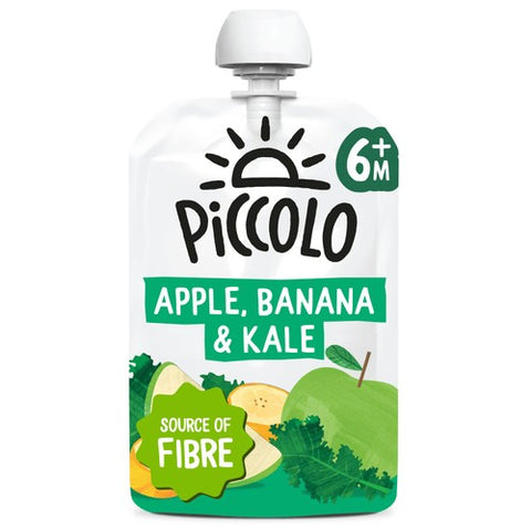 Piccolo Organic Apple, Banana & Kale 100g (Pack of 3)