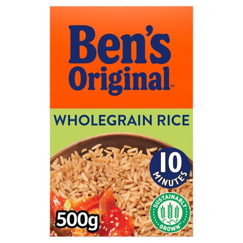 Ben's Original Wholegrain Rice 500g (Pack of 3)
