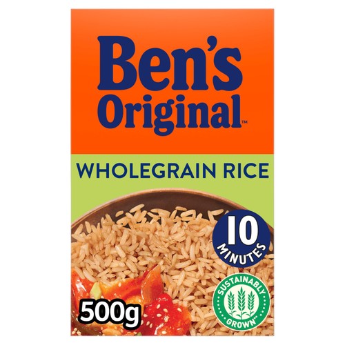 Ben's Original Wholegrain Rice 500g (Pack of 3)