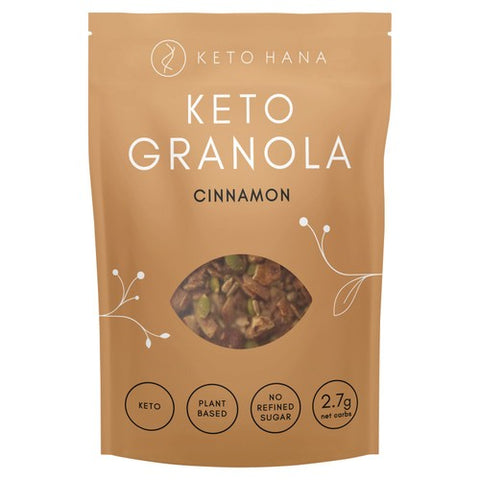 Keto Hana Cinnamon Granola 300g (Pack of 3)