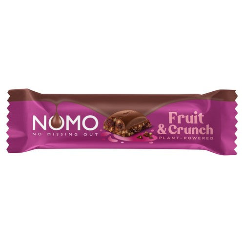 NOMO Fruit Crunch Countline Bar 32g (Pack of 3)