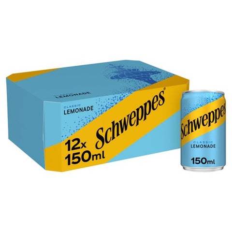 Schweppes Original Lemonade 12 x 150ml (Pack of 2)