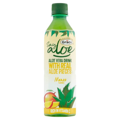 Grace Aloe Vera Mango Drink 500ml (Pack of 2)