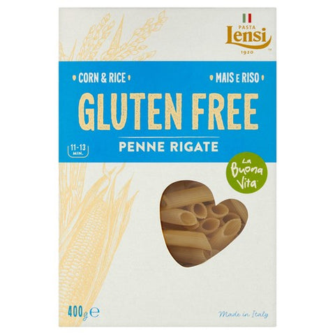 Lensi La Buona Vita Gluten Free Penne 400g (Pack of 3)