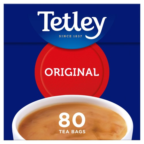 Tetley Tea Bags 80's (Pack of 2)