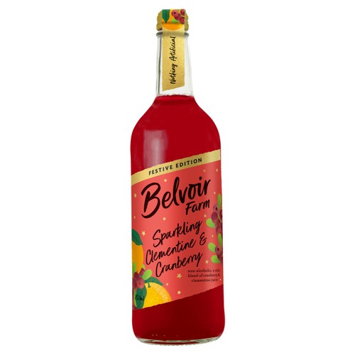 Belvoir Farm Clementine & Cranberry 750ml (Pack of 2)