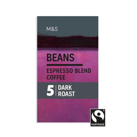 M&S Espresso Coffee Beans 454g (Pack of 2)