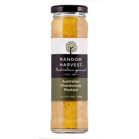 Random Harvest Chardonnay Mustard 150g (Pack of 2)