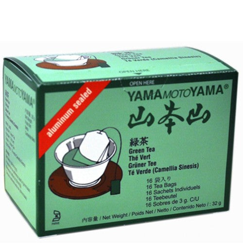 Yamamotoyama Sencha Green Teabags 16's (Pack of 3)