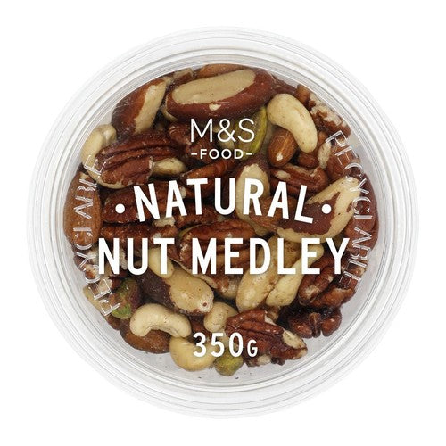 M&S Nut Medley 350g (Pack of 3)