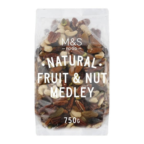 M&S Natural Fruit & Nut Medley 750g (Pack of 3)