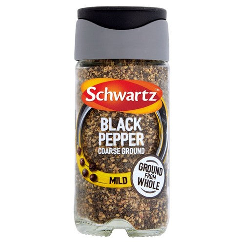 Schwartz Coarse Black Pepper Jar 33g (Pack of 2)