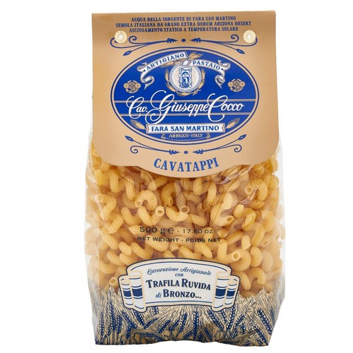 Cocco Cavatappi Durum Wheat Pasta 500g (Pack of 3)