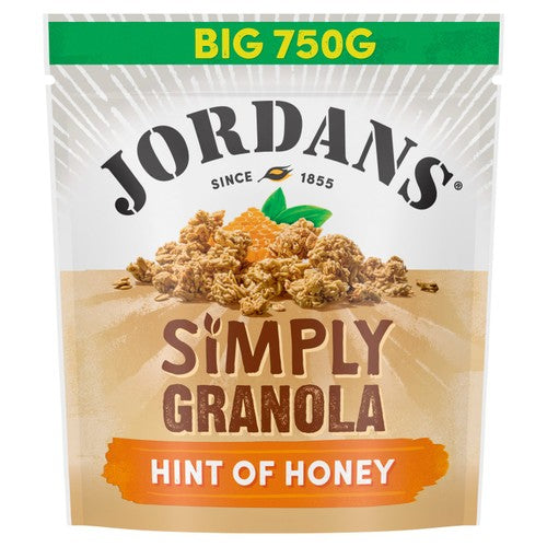 Jordans Simply Granola with a Hint of Honey Breakfast Cereal 750g (Pack of 3)