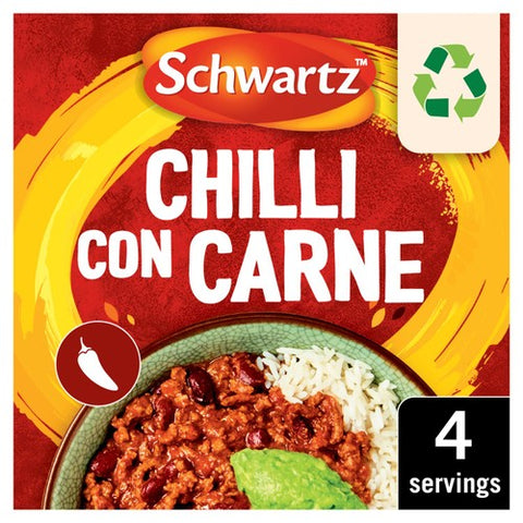 Schwartz Chilli Con Carne Mix 41g (Pack of 2)