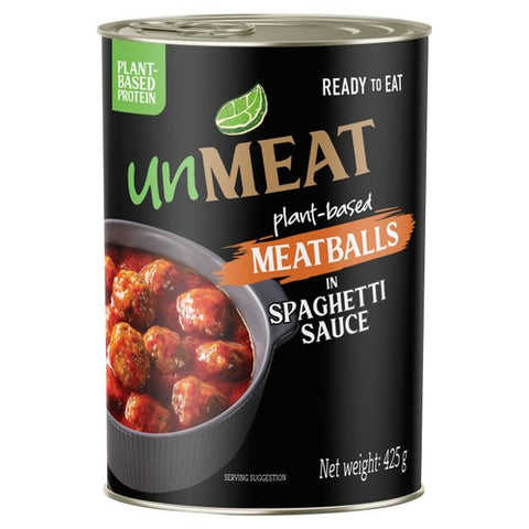 unMeat Plant-based Meatballs in Spaghetti Sauce 425g (Pack of 2)