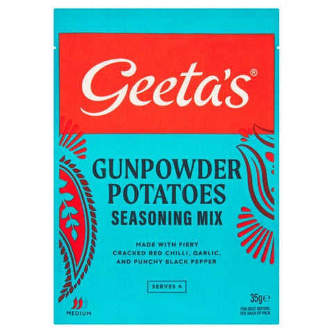 Geeta's Gunpowder Potatoes Seasoning 35g (Pack of 2)