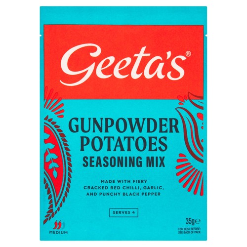 Geeta's Gunpowder Potatoes Seasoning 35g (Pack of 2)