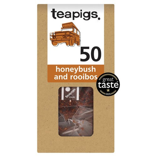 Teapigs Honeybush & Rooibos Tea Bags 50's (Pack of 2)