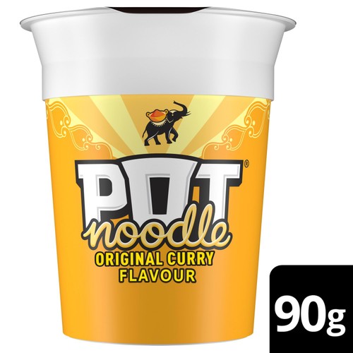 Pot Noodle Original Curry 90g (Pack of 3)