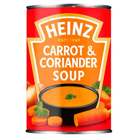 Heinz Classic Carrot & Coriander Soup 400g (Pack of 2)