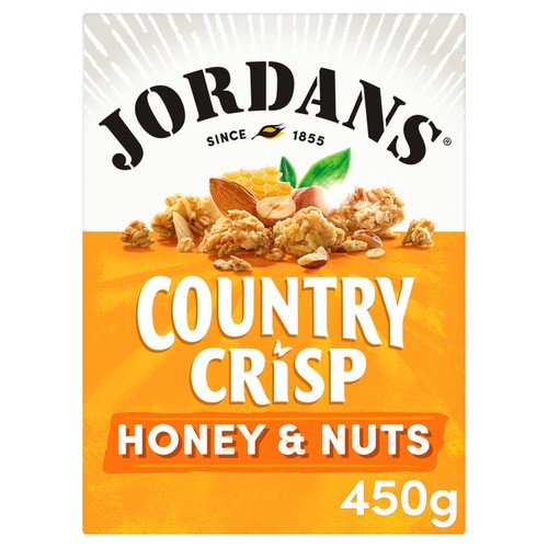 Jordans Country Crisp Honey & Nuts Breakfast Cereal 450g (Pack of 3)