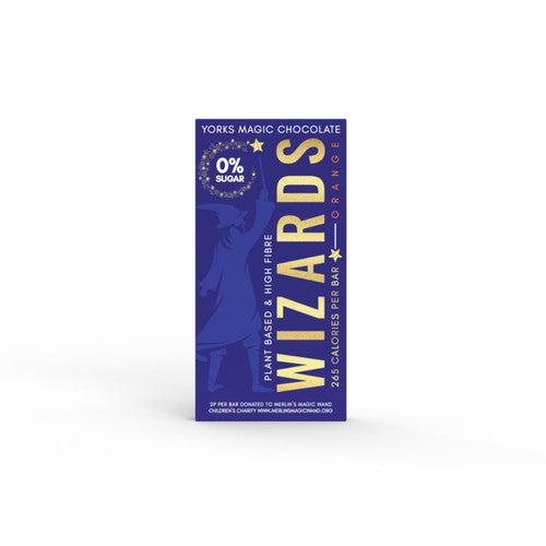 THE WIZARDS MAGIC 0% SUGAR ORANGE 55g (Pack of 6)