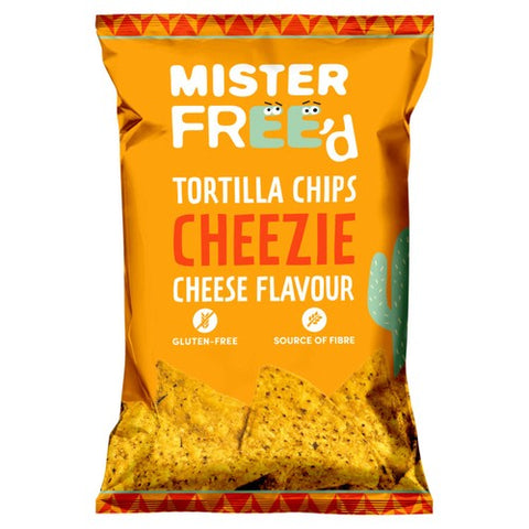 Mister Free'd Tortilla Chips with Cheezie Cheese 135g (Pack of 3)