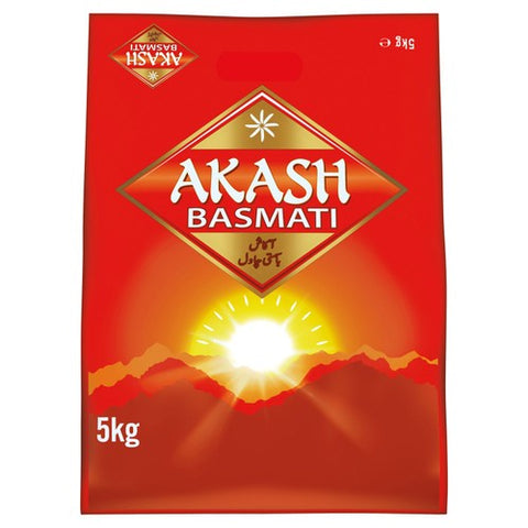 Akash Basmati Rice 5kg (Pack of 2)