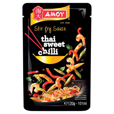 Amoy Sweet Thai Chilli Stir Fry Sauce 120g (Pack of 2)