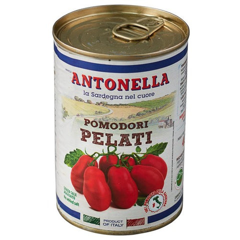 Antonella Sardinian Peeled Whole Plum Tomatoes 400g (Pack of 3)