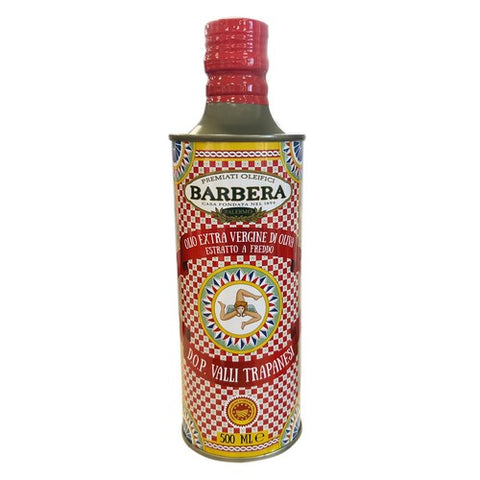 Barbera PDO Valli Trapanesi  Extra Virgin Olive Oil 500ml (Pack of 2)
