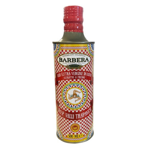 Barbera PDO Valli Trapanesi  Extra Virgin Olive Oil 500ml (Pack of 2)