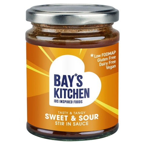 Bay's Kitchen Sweet & Sour Stir-in Low Fodmap Sauce 260g (Pack of 2)