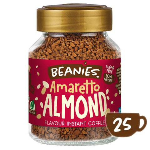 Beanies Flavour Coffee Amaretto Almond 50g (Pack of 2)